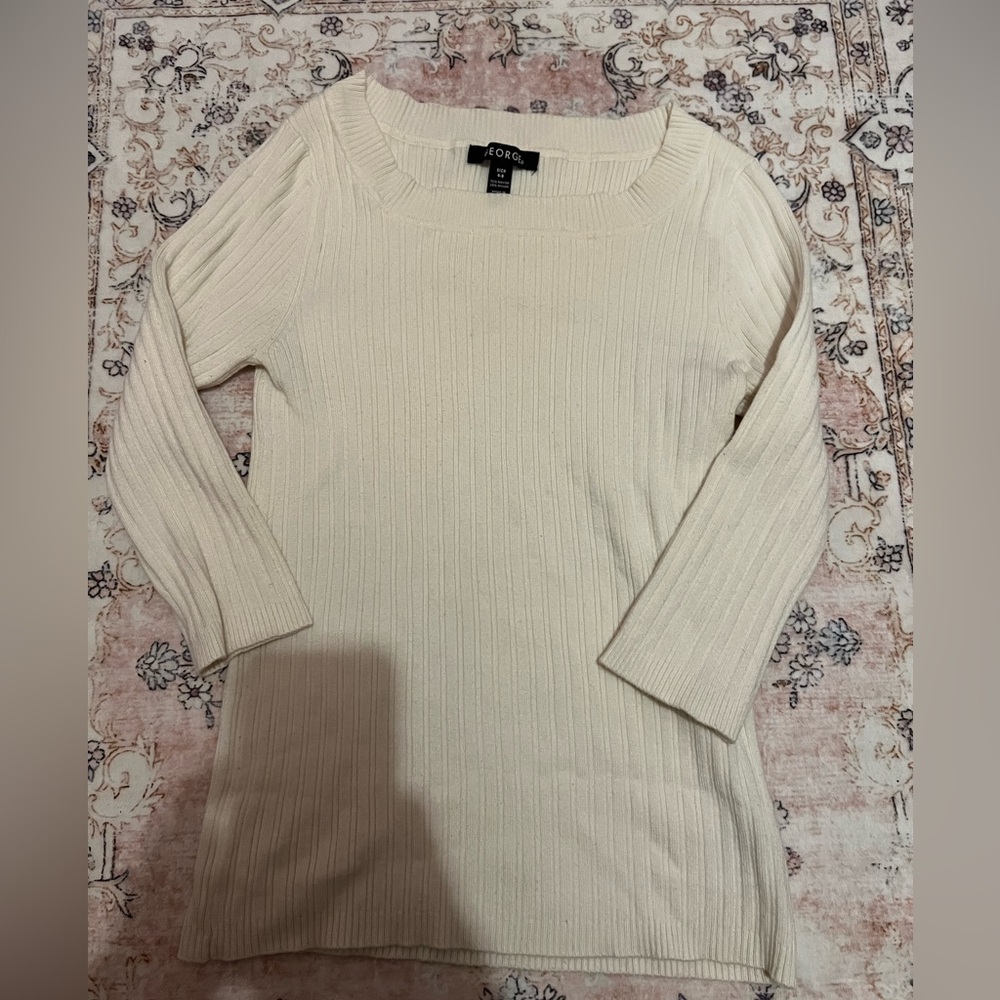 3/4 quarter white top